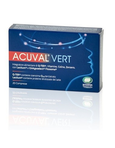 Acuval Vert 20 Compresse 1,2 G