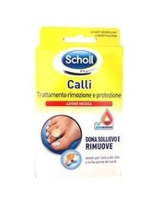 Cerotto Callifugo Trattamento Rimozione/protezione Calli 4 Cerotti Idrorepellenti + 4 Dischetti Callifughi