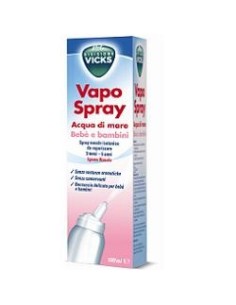 Vicks Vapospray Acqua Di Mare Bebe' Bambini Isotonico 100 Ml