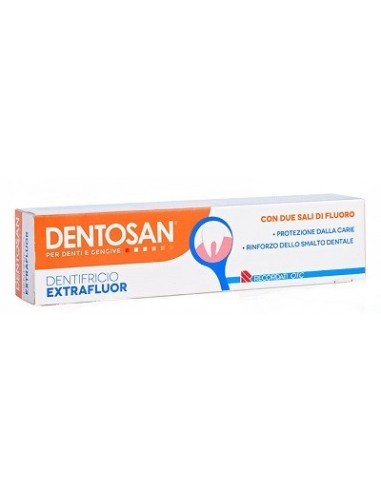 Dentosan Extrafluor Dentifricio 75 Ml