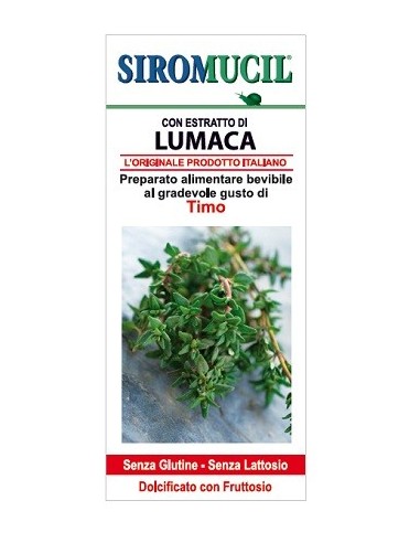 Siromucil Preparato Alimentare Con Estratto Di Lumaca Al Timo 150 Ml