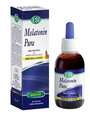 Melatonin Pura Gocce Erbe Notte 50 Ml