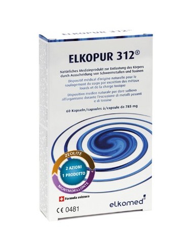 Zeolite Elkopur 312 Blister 60 Capsule