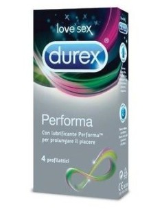 Profilattico Durex Performa 4 Pezzi