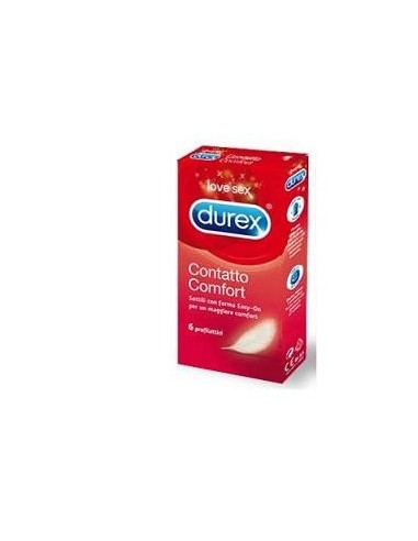 Profilattico Durex Contatto Comfort 6 Pezzi