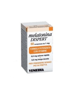 Melatonina Dispert 1mg Di Melatonina 60 Compresse