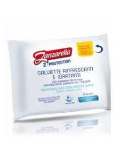 Zanzarella Z-protection Salviette 15 Pezzi