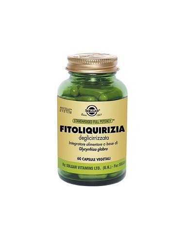 Fitoliquirizia Deglicerizzata 60 Capsule Vegetali