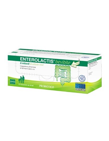 Enterolactis 12 Flaconcini 10 Ml