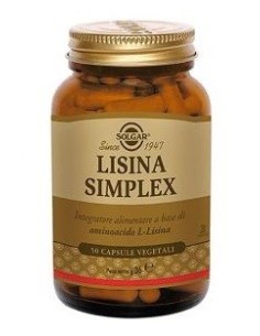 Lisina Simplex 50 Capsule Vegetali