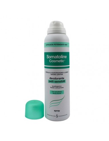 Somatoline Cosmetic Deodorante Spray Pelli Sensibili 150 Ml