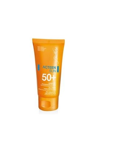 Acteen Sun Crema-gel 50+ Per Pelli A Tendenza Acneica Tubo 50 Ml