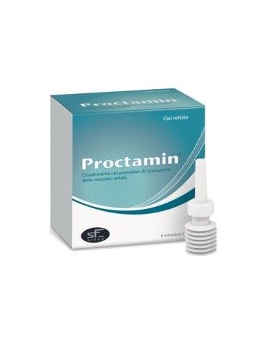 Gel Rettale Proctamin 6 Microclismi Da 7 G