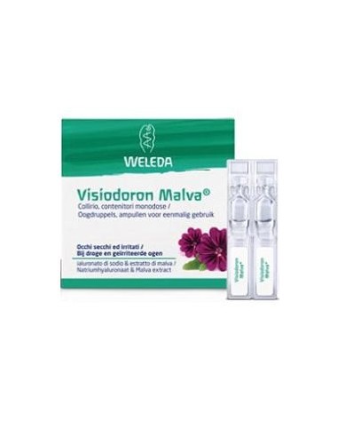 Gocce Oculari Visiodoron Malva 20 Monodose Da 0,4 Ml