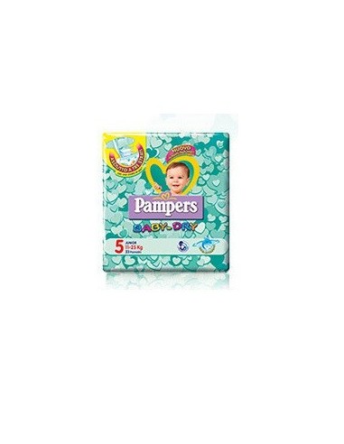 Pannolini Per Bambini Pampers Baby Dry Downcount No Flash Junior 17 Pezzi