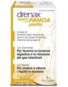 Drenax Forte Pancia Piatta 30 Compresse