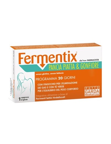Fermentix Pancia Piatta E Gonfiore 20 Compresse
