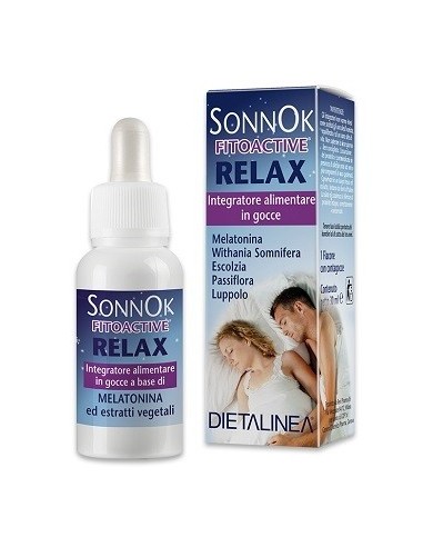 Sonnok Fitoactive Relax Gocce 30 Ml Dietalinea