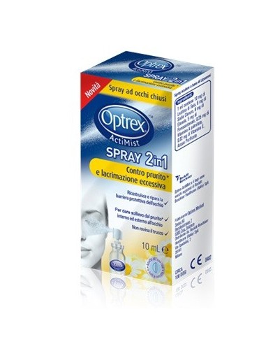 Spray Oculare Optrex Actimist 2 In 1 Contro Il Prurito 1 Pezzo