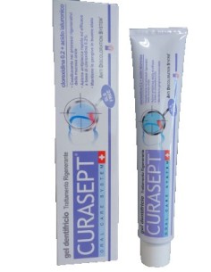 Curasept Gel Dentifricio 0,20 Con Ads Trattamento Rigenerante Con Acido Ialuronico 75 Ml