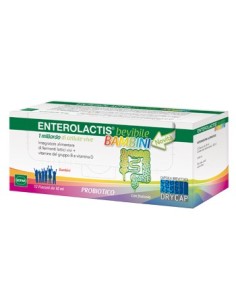 Enterolactis Bevibile Bambini 12 Flaconcini Da 10 Ml