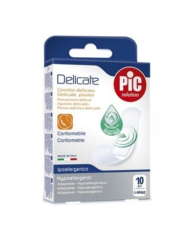 Cerotto Pic Delicate 25x72 Mm Antibatterico 10 Pezzi