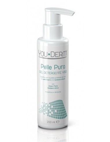 Youderm Pelle Pura Gel Detergente Viso 200 Ml