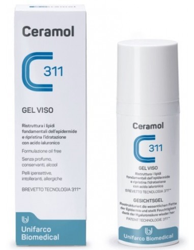 Ceramol Gel Viso 50 Ml