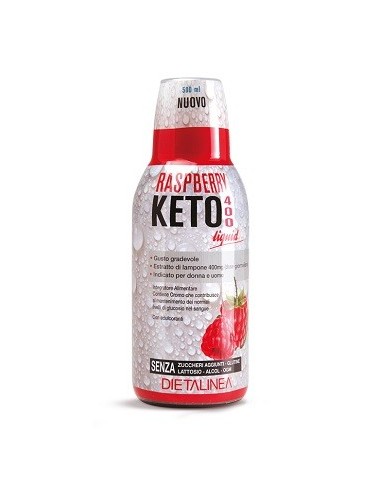 Raspberry Keto 400 Liquid Dietalinea 500 Ml