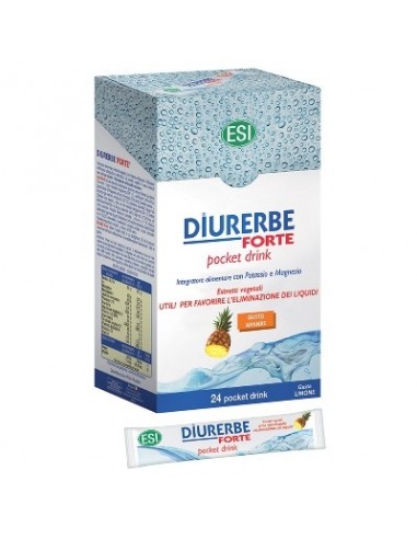 Diurerbe Forte Pocket Drink Ananas 24 X 20 Ml