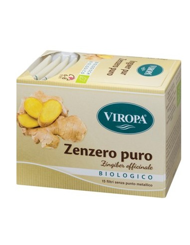 Viropa Zenzero Puro Bio 15 Bustine