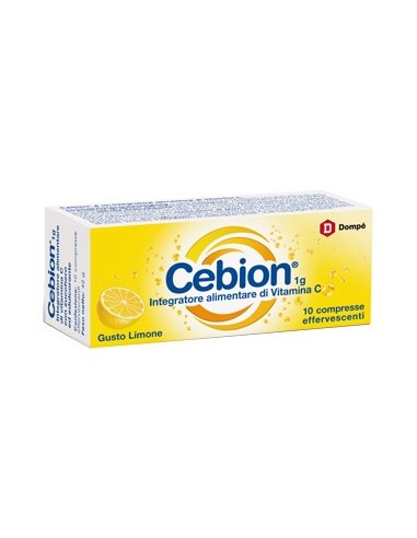 Cebion Effervescente Vitamina C Limone 10 Compresse