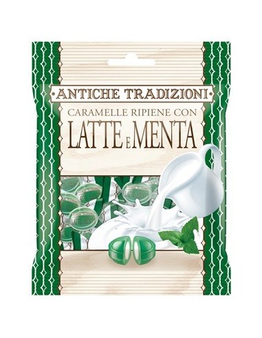 Antiche Tradizioni Caramelle Latte E Menta 60 G