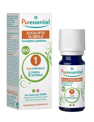 Puressentiel Eucalipto Globulo Olio Essenziale Bio 10 Ml