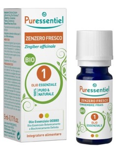 Puressentiel Zenzero Fresco Olio Essenziale Bio 5 Ml