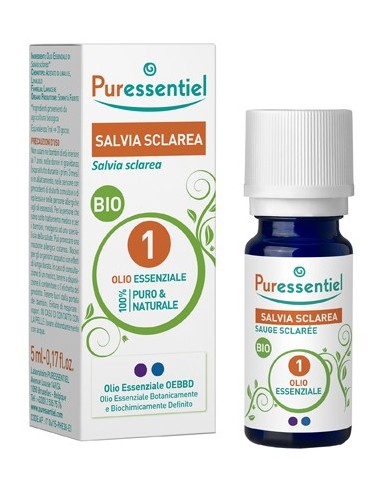 Puressentiel Salvia Sclarea Olio Essenziale Bio 10 Ml