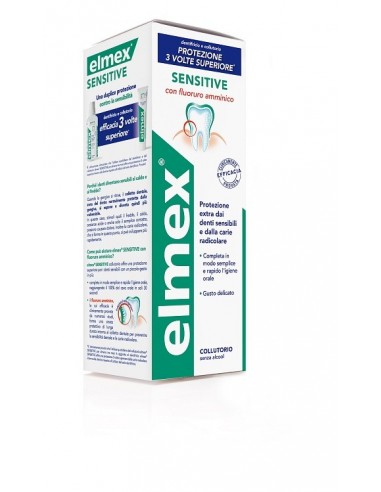 Elmex Sensitive Collutorio 400 Ml