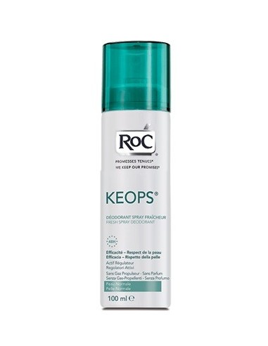 Roc Keops Deodorante Spray Fresco 100 Ml