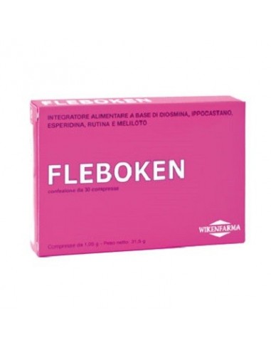 Fleboken 30 Compresse