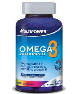 Omega 3 + Vitamina D 100 Capsule