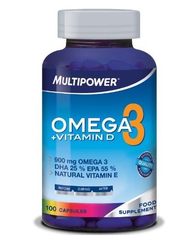 Omega 3 + Vitamina D 100 Capsule