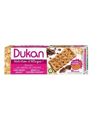 Dukan Expert Biscotto Crusca Gocce Di Cioccolato 225 G