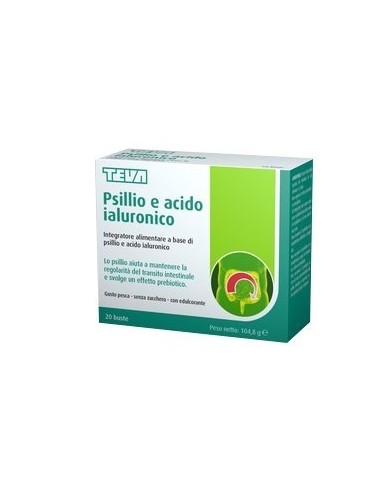 Psillio Acido Ialuronico Teva 20 Buste 104,8 G