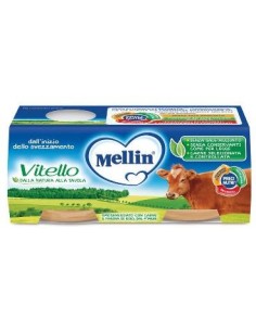 Mellin Omogeneizzato Vitello 2 X 80 G