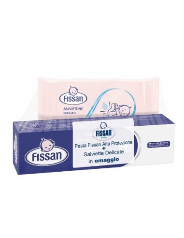 Fissan Special Pack Pasta Alta Protezione 100 Ml + 15 Salviette