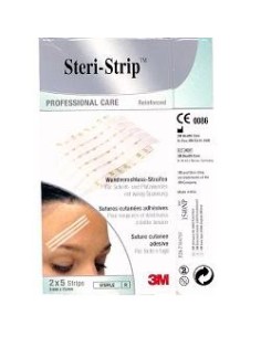 Cerotto Per Sutura Steristrip Striscia 3 X 75 Mm 10 Pezzi