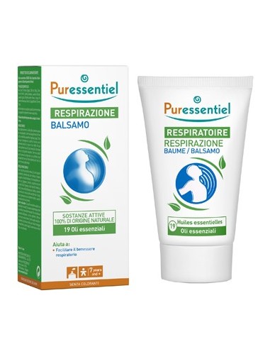 Puressentiel Respirazione Unguento 9 Oli Essenziali 50 Ml