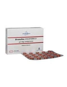 Bromelina Angenerico 20 Compresse Rivestite