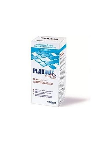 Plak Out Active Clorexidina 0,12% Collutorio 200 Ml