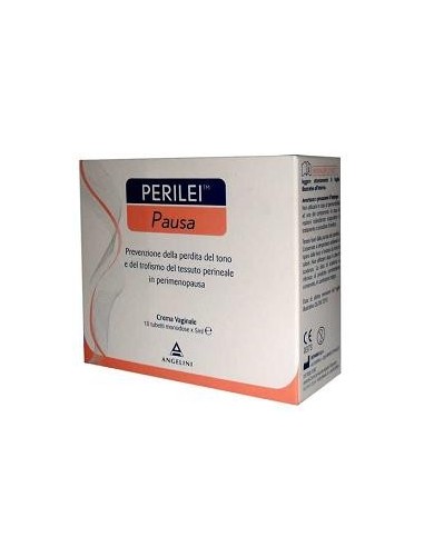 Perilei Pausa Crema Vaginale 10 Tubetti Monodose Da 5ml